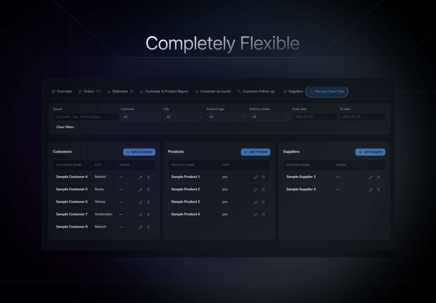Business templates